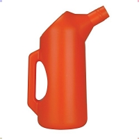BLUREA Ölkanne aus Polyethylen 3 Liter, Milliliter-Skala